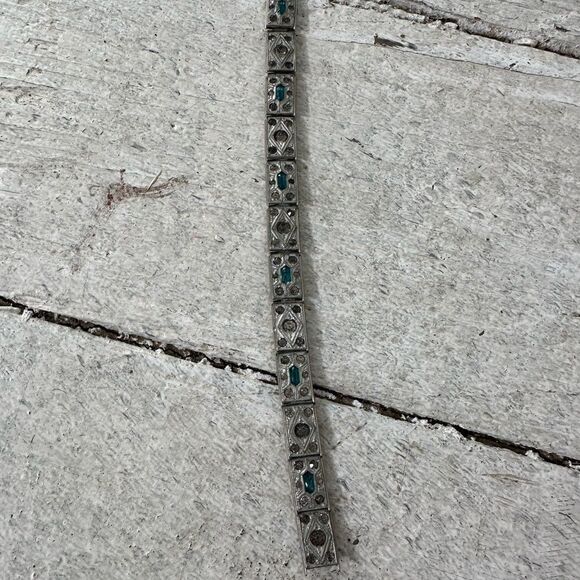 Antique 1920s Art Deco Era Bracelet - Picture 2 of 11